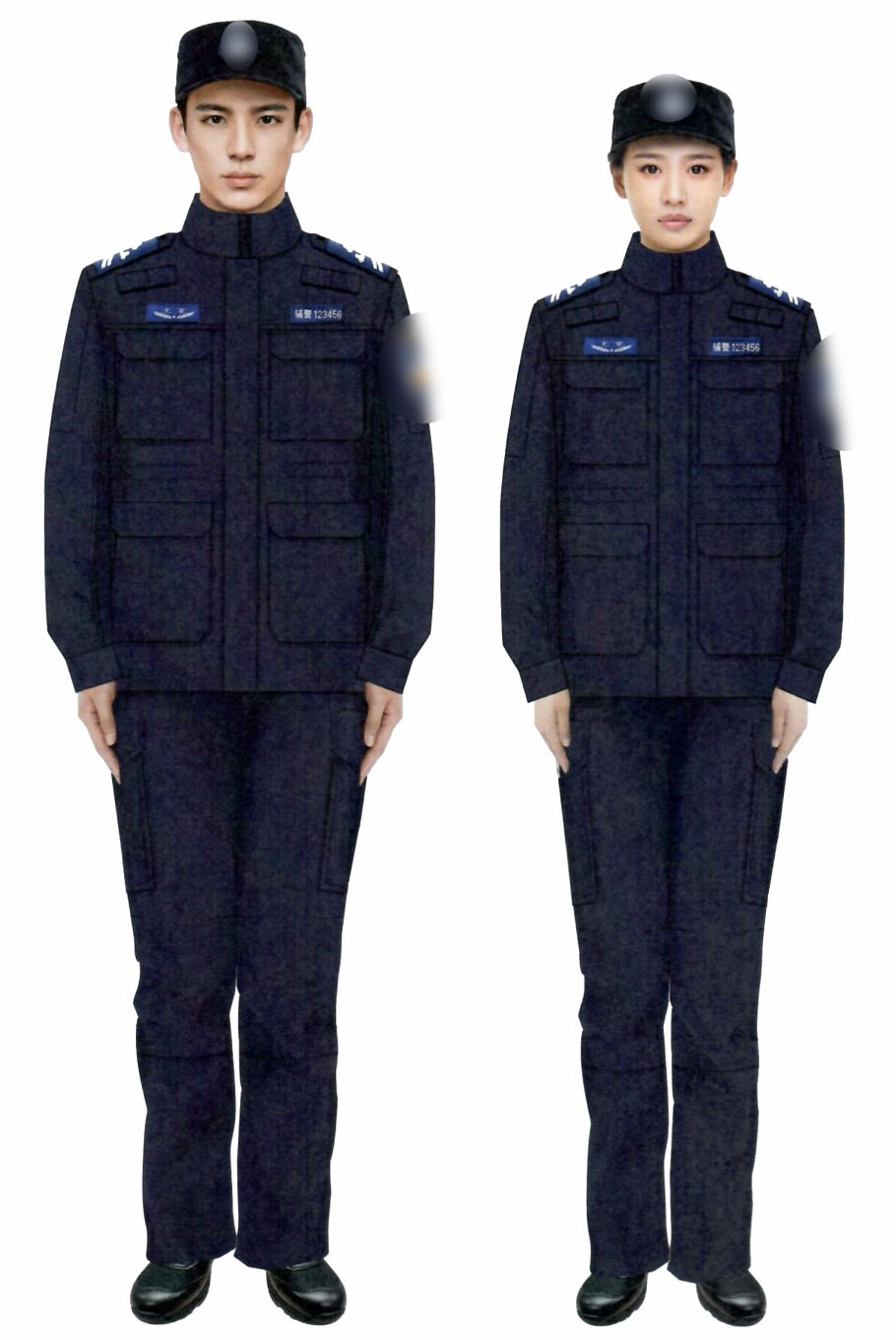 勤務冬作訓服/勤務輔警冬執(zhí)勤服